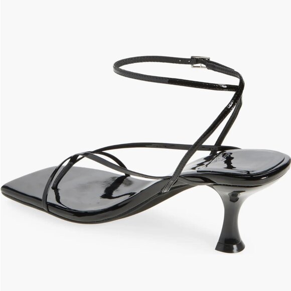 Jeffrey Campbell Fluxx Heeled Sandals in Black, Size 6.5 - Picture 2 of 12